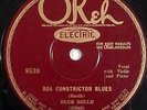 HEAR pre war blues 78 BLUE BELLE Boa Constrictor Blues OKEH 8538 lonnie johnson