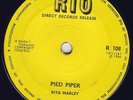 RITA MARLEY-PIED PIPER/IT'S ALRIGHT RIO TOP SKA WITH KILLER DEEP SOUL FLIP CLIPS