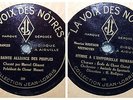 78 TOURS/POLITIQUE/CHANTS/DISQUE LA VOIX DES NOTRES 25CM/LE CHANT DES NATIONS