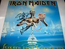 IRON MAIDEN SEVENTH SON OF A SEVENTH SON SIGNED FIRMADO