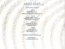 JEROEN VAN VEEN - FÜR ANNA MARIA-PIANO MUSIC 2 VINYL LP NEUF PÄRT,ARVO
