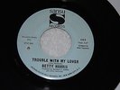 BETTY HARRIS - Trouble with My Lover/Ride Your Pony - SANSU 7'' Allen Toussaint