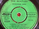THE BEATLES, CHILEAN VERY RARE EP,NOWHERE MEN,ODEON 1966,GOOD