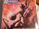 QUARTZ Stand Up And Fight 1980 Lp 1st press w/lyric Insert  NWOBHM