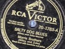 78-HILLBILLY-MORRIS BROS.-SALTY DOG BLUES/SOMEBODY LOVES U DARLIN' on RCA