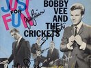 Bobby Vee and The Crickets - Just For Fun (LEP 2084) Autographed