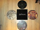 SATYRICON Vinyl BOX- 3 Pic.LPs +Slipmat guter Zustand lim. 450/1000