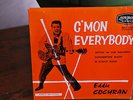 EP Eddie COCHRAN / c'mon everybody / LONDON france 1214 /  6.1959 / label noir