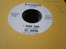 13A M- northern soul Bill Horton I wanna know PROMO