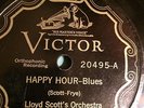 HARLEM 1920s JAZZ Lloyd SCOTT Vi 20495 Happy Hr Blues/Symphonic Scronch E