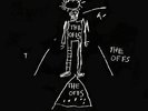 Basquiat Offs 1st Record  cover by Jean Michel Basquiat BLACK Vinyl Reissue Rare