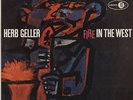 Herb Geller VG+/E Jazz 1959 LP Fire In The West Jubilee JGS 1044 Kenny Dorham