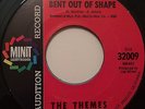 rare soul 45 THE THEMES on MINIT Bent Out Of Shape/No Explanation Needed