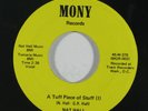 R&B 45 NAT HALL A Tuff Piece Of Stuff on Mony NM