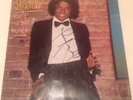 Michael Jackson signed Off The Wall LP vinyl, 1979 original