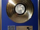 The Rolling Stones Steel Wheels goldene Schallplatte gold record