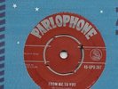 THE BEATLES  ULTRA  RARE  SOUTH AFRICA   RED PARLOPHONE  45  FROM ME TO YOU