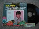  ELVIS PRESLEY BLUE CHRISTMAS SANTA CLAUS  GOLD STANDARD JUKE W/PS EX+ 