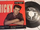1957 ROCKABILLY 45 EP RICKY NELSON BARNEY KESSEL on VERVE & PICTURE SLEEVE