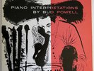 DAVID STONE MARTIN Cover Art PIANO INTERPRETATIONS by BUD POWELL VERVE DSM Japan