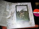 LED ZEPPELIN-   Led Zeppelin IV,   ORIG 1971 PLUM/RED UK LP/ inner...DECENT COPY