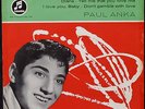 Paul Anka - EP - I Love you Diana - Columbia 7867 - Mint