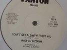 NEW* Vance And Suzanne - I Can't Get Along Without You *REPRESS* Limited Press