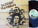 Bob Marley & Wailers ORIG 1st press OZ LP Burnin' NM 1974 Pink Rim Island Reggae