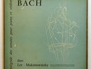 MAKANOWITZKY, NOEL LEE - BACH violin & piano sonatas LUMEN 2xLPs TEST PRESSING
