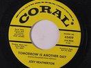 JOEY HEATHERTON: Tomorrow Is Another Day / But He's Not Mine 45 (dj) rare Oldie