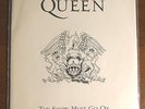 Queen - The Show Must Go On Red Vinyl Italy Fan Club MINT Freddie Mercury