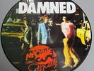 The Damned Machine Gun Etiquette Very Rare LP Picture Disc With Mint Sleeve