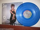 TINA TURNER PRIVATE DANCER LP COLOR BLUE - PRESS IN COLOMBIA RARE 1984 PROMO