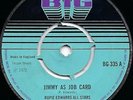 Rupie Edwards All Stars Jimmy As Job Card/Riot BIG BG335 45 Rocksteady Reggae EX