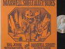 R. CRUMB COVER: BIG JOHN WRENCHER Maxwell Street Alley Blues LP Barrelhouse 1974