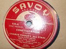 78 TOURS/JAZZ/CHARLIE PARKER/MILES DAVIS/ SAVOY939/CONSTELLATION/AH LEU CHA