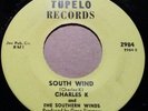 RARE ROCKABILLY 45 TUPELO 2984 CHARLES K AND SOUTHERN WINDS RIGHT BIRD BABY