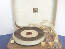 VINTAGE RCA VICTOR 1950's PORTABLE RECORD PLAYER TURNTABLE PHONOGRAPH 1-EMP-2L