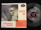 (XT1) Johnny Cash Country Boy UK London EP EX/VG+ 7