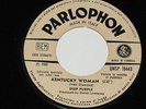DEEP PURPLE//KENTUCKY WOMAN//ITALY 1968 PARLOPHON WLP 45 EX VERY RARE