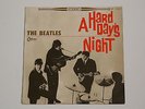 the Beatles A HARD DAY'S NIGHT  - Odeon OR-7123 Japan Red Vinyl