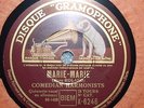 78 TOURS/ALLEMAGNE/COMEDIAN HARMONISTS/GRAMOPHONE K6246/MARIE MARIE/HOF SERENADE