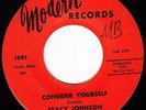 STACY JOHNSON Consider Yourself MODERN 1001 45 NORTHERN SOUL R&B
