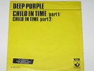 DEEP PURPLE//CHILD IN TIME//HOLLAND 1973 PURPLE YELLOW 45 EX-