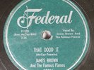 Hear R&B 78 James Brown W/ The Famous Flames - That Dood It / Baby Cries Over T
