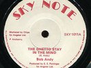 Bob Andy - The Ghetto Stay In The Mind UK orig Sky Note 7