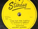 Hear Country Starday 78 Sid Ervin - Who Put The Turtle In Myrtle'S Girdle / If