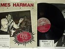 Rare Blues LP - James Harman Band - Strictly Live In '85 Vol. 1 & Ticket Stub