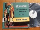 BARTOK / QUATUOR PARRENIN LP VEGA C 30.A.29  50'S PRESS  EX
