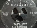 OAKLAND CALIFORNIA R&B/SOUL/POPCORN 45 Van Robinson I Wanna Know Top Flight HEAR
